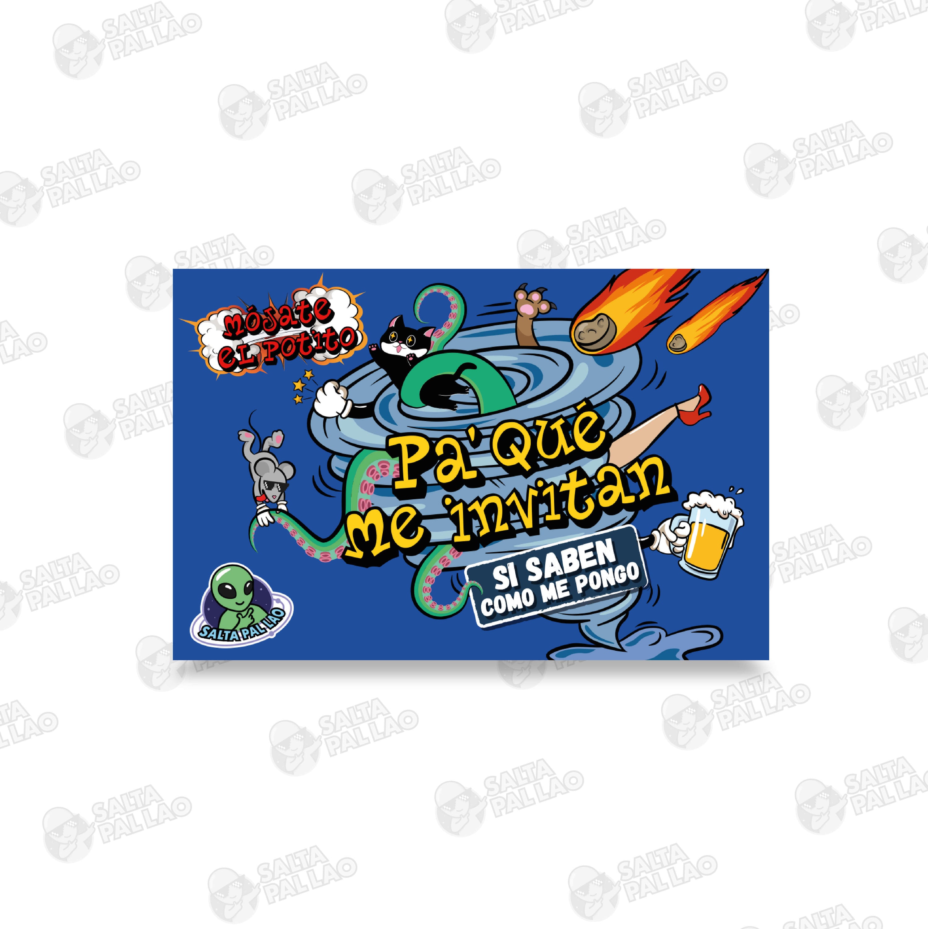 Pa que me invitan... si saben como me pongo