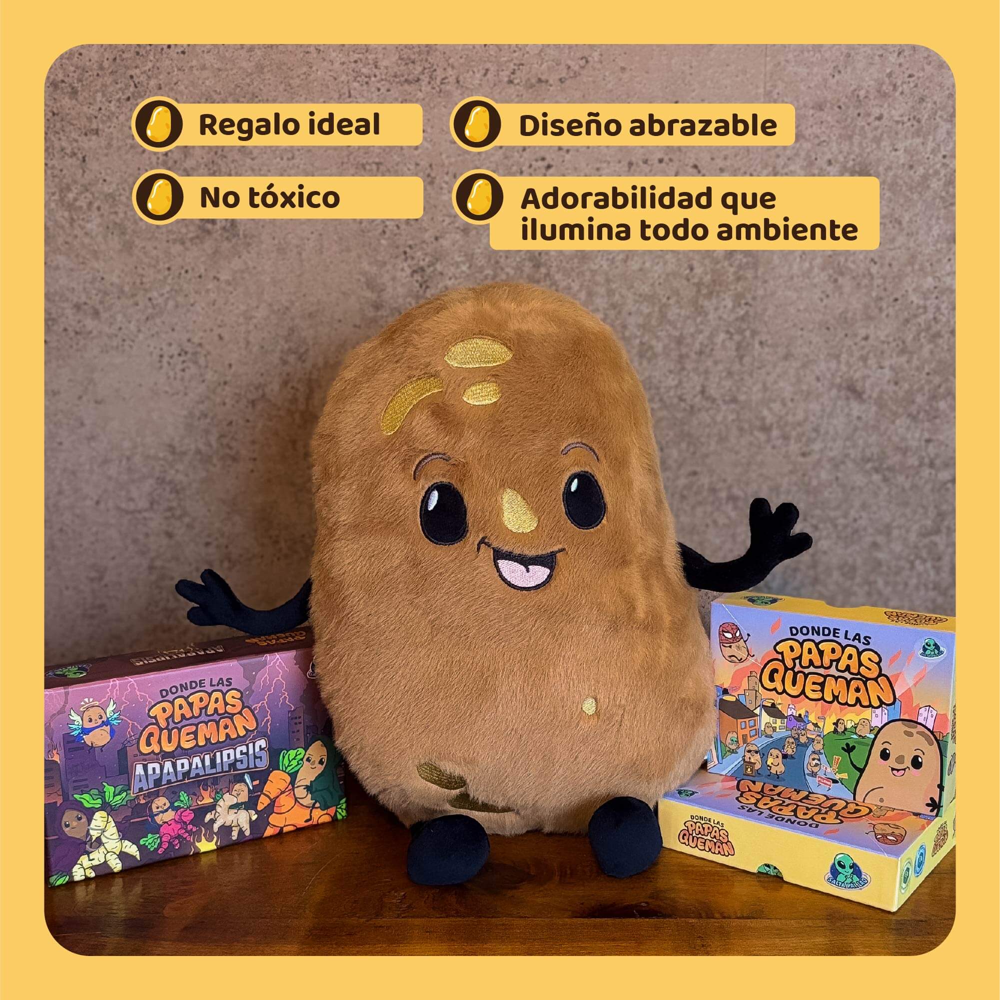 Peluche Donde Las Papas Queman